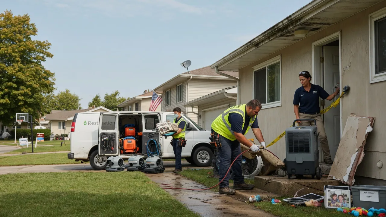 Water Damage Restoration in Losantville, IN near me